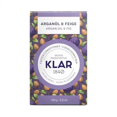 Klar-Seife Klar Seifen festes Shampoo Argan&Feige 100g