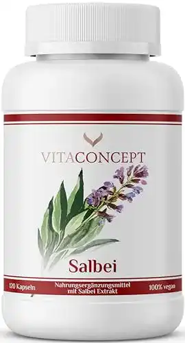Salbei-Kapseln VITACONCEPT PRAXIS FÜR ANTI-AGING-MEDIZIN