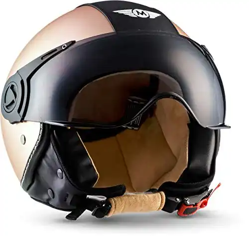 Jethelm Retro Moto Helmets MOTO Helmets® H44 „Vintage Bronze“
