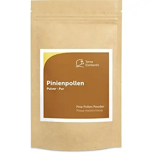 Pinienpollen Terra Elements Pulver, 100 g I Wildsammlung