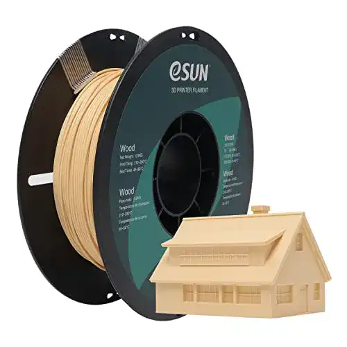 Esun-Filament eSUN Holz PLA Filament 1.75mm, Holz PLA 3D