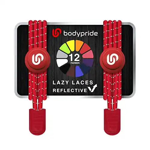 Elastische Schnürsenkel BODYPRIDE Premium Lazy Laces 12 Farben