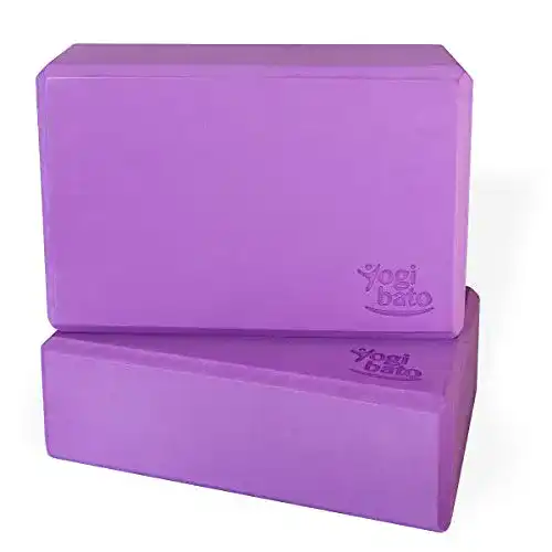Yogablock Yogibato 2er Set – 2 Blöcke aus Eva Schaumstoff – Yoga