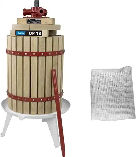Obstpresse Güde 30005 BP 18, inklusive Pressnetz 18 Liter