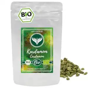 Kardamom Azafran Grüner BIO- ganz – Kapseln, 100g
