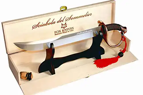 Champagnersäbel Fox Champagner Säbel, Bronze Griff