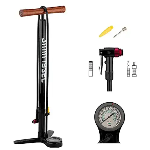 Die beste Standluftpumpe 3min19sec Fahrradpumpe Premium aus Aluminium 2026 Test Bestseller Standluftpumpe 3min19sec Fahrradpumpe Premium aus Aluminium