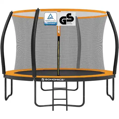 Die beste Trampolin 366 cm SONGMICS mit Sicherheitsnetz, mit Leiter 2026 Test Bestseller Trampolin 366 cm SONGMICS mit Sicherheitsnetz, mit Leiter