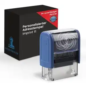 Adressstempel STEMPEL-FABRIK Imprint 11 mit Wunschtext