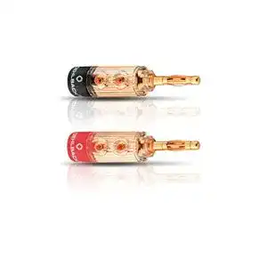 Bananenstecker Oehlbach XXL Fusion Banana, High-End, 4 Stück