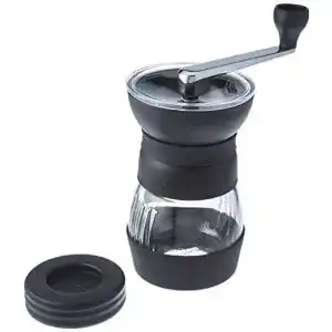 Hand-Kaffeemühle HARIO MMCS-2B Skerton Pro, Glas, Schwarz