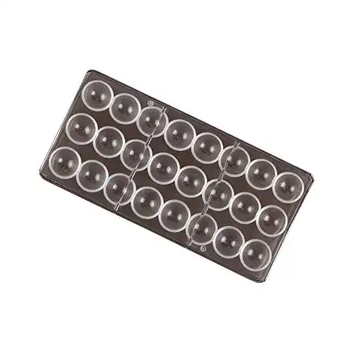 Pralinenform NSXIN 3D Schokoladenform Halbkugel, BPA-frei