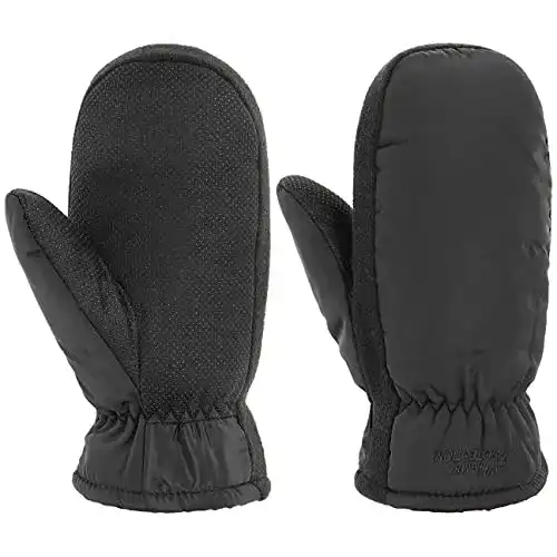 Fleece-Handschuhe Lipodo Fäustlinge mit Teddyfutter