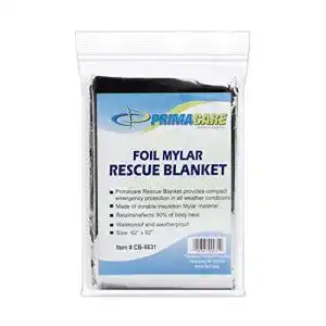 Rettungsdecke Primacare Mylar 12 Stück