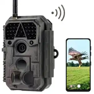 Wildkamera mit WLAN Meidase P100 (2022) mit App 32MP H.264