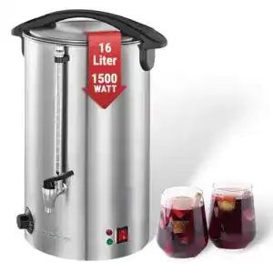 Glühweinkocher ProfiCook PC-HGA 1111 Edelstahlgehäuse, 16 L