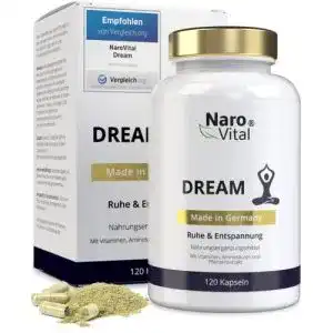 Melatonin-Kapseln NaroVital Natürliche hochdosiert, 120 Kapseln