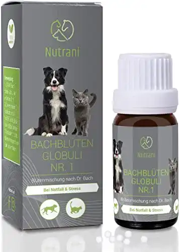 Bachblüten für Hunde Nutrani Bachblüten Globuli Nr. 1