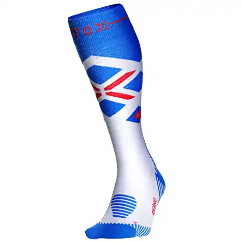 Stox-Kompressionsstrümpfe STOX Energy Socks aus Merinowolle
