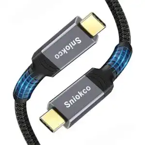 Thunderbolt-3-Kabel Sniokco Thunderbolt 3 Kabel 40Gbps/2M