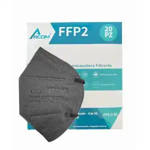 FFP2-Masken Schwarz ARCOM FFP2 Maske, CE-Zertifikat