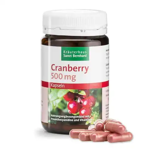 Cranberry-Kapseln Kräuterhaus Sanct Bernhard, 90 Kapseln
