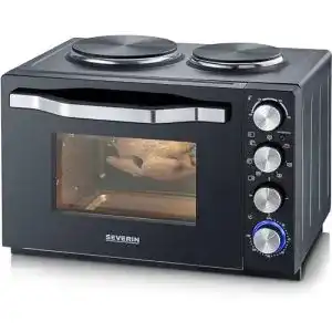 Minibackofen SEVERIN Back- und Toastofen mit Kochplatten