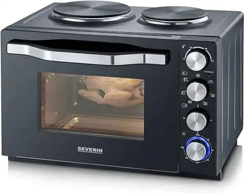 Die beste Minibackofen SEVERIN Back- und Toastofen mit Kochplatten 2026 Test Bestseller Minibackofen SEVERIN Back- und Toastofen mit Kochplatten