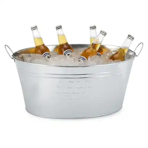 Zinkwanne Spetebo Getränkekühler Cold Drinks, 24 Liter