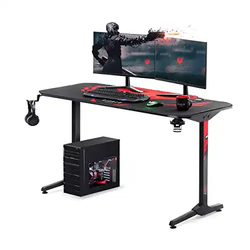 Gaming-Tisch Diablo X-Mate 1400, Carbon Tischplatte
