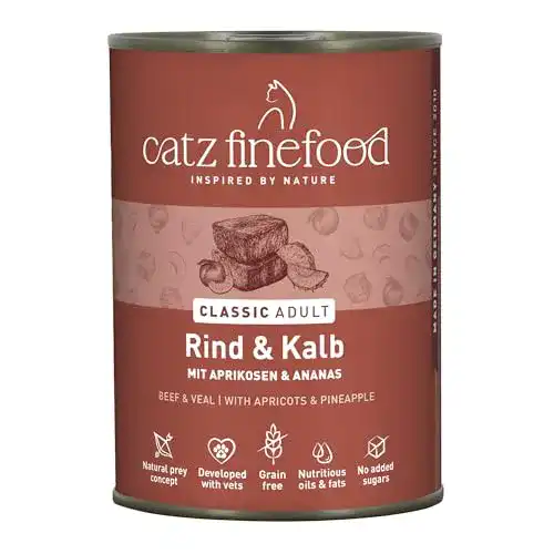 Catz-Finefood-Katzenfutter catz finefood N° 7 Rind & Kalb