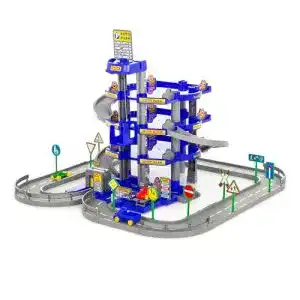 Parkhaus-Spielzeug Polesie 44716 Wader Parkgarage mit 4 Ebenen