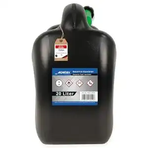 Benzinkanister 20 l Kunststoff PETEX 44312004 Reserve-Kraftstoff