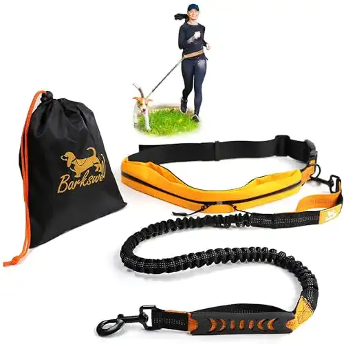 Hunde-Joggingleine Barkswell Joggingleine Hunde – Handfrei