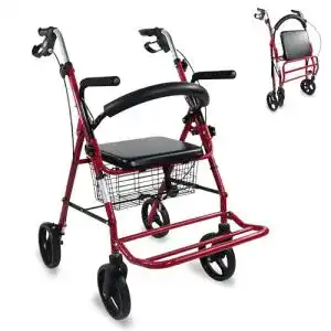 Rollator mit Fußstützen Mobiclinic ® PRO, Rollator mit Sitz