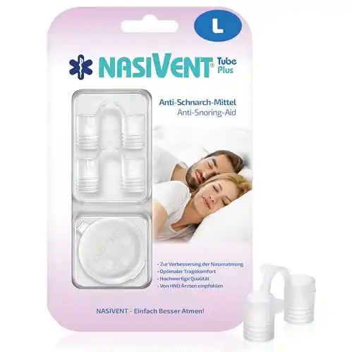 Nasendilatator Nasivent Tube Plus Anti Schnarch Mittel, 2x Gr.L