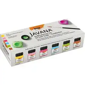 Stoffmalfarbe Kreul 90599 Javana für helle Stoffe, 6 x 20 ml
