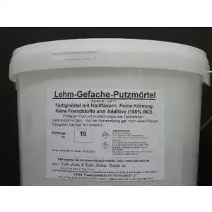 Lehmputz Kalk-Laden Lehm-Gefache-Putzmörtel 100 % BIO, 10 kg