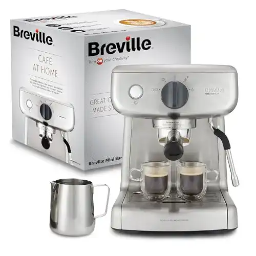 Kleine Siebträgermaschine Breville Barista Mini Siebträgermaschine