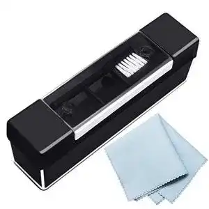 Schallplattenbürste Hossom Soft Brush Antistatik, Reinigungsset