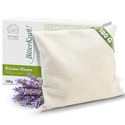 Kräuterkissen BITTERKRAFT ! für Leberwickel nach Hildegard