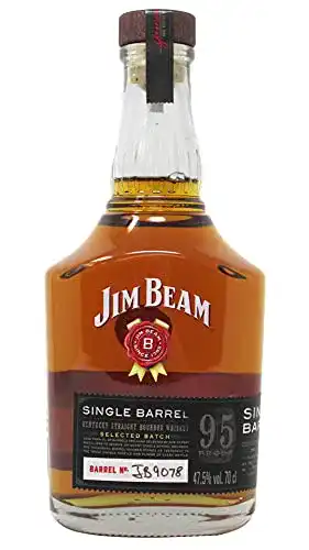 Bourbon Whiskey Jim Beam Single Barrel Whiskey 47,5% Vol, 1 x 0,7l