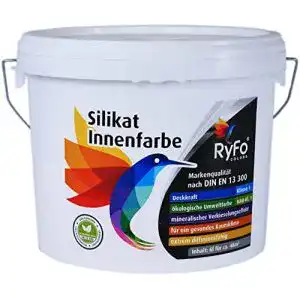 Silikatfarbe (innen) RyFo Colors Silikat Innenfarbe 6l – Mineral-Farbe