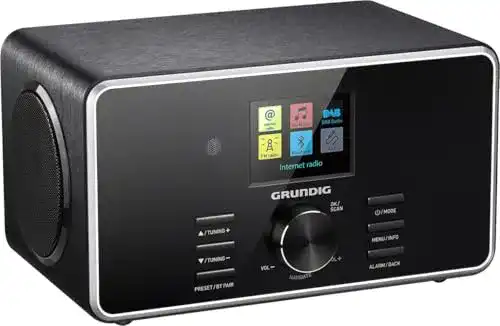 Internetradio GRUNDIG GIR1120 DTR 5000 X Black, schwarz