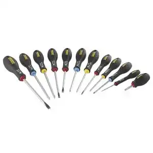 Schraubendreher-Set Stanley FatMax, ergonomisch, SoftGrip, 12-tlg