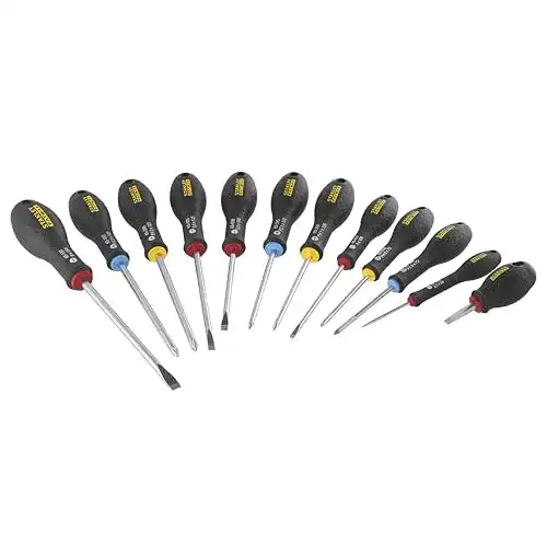 Schraubendreher-Set Stanley FatMax, ergonomisch, SoftGrip, 12-tlg