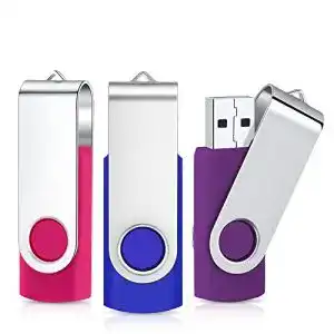 USB-Stick (64 GB) Cardfuss USB Stick 64GB 3 Stück High Speed
