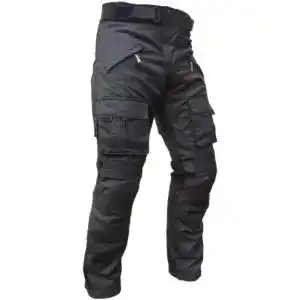 Motorradhose HEYBERRY Sportliche Motorrad Hose Schwarz