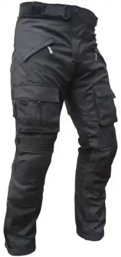Motorradhose HEYBERRY Sportliche Motorrad Hose Schwarz