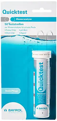 Wasserteststreifen Bayrol Quicktest 50 Pool Teststreifen